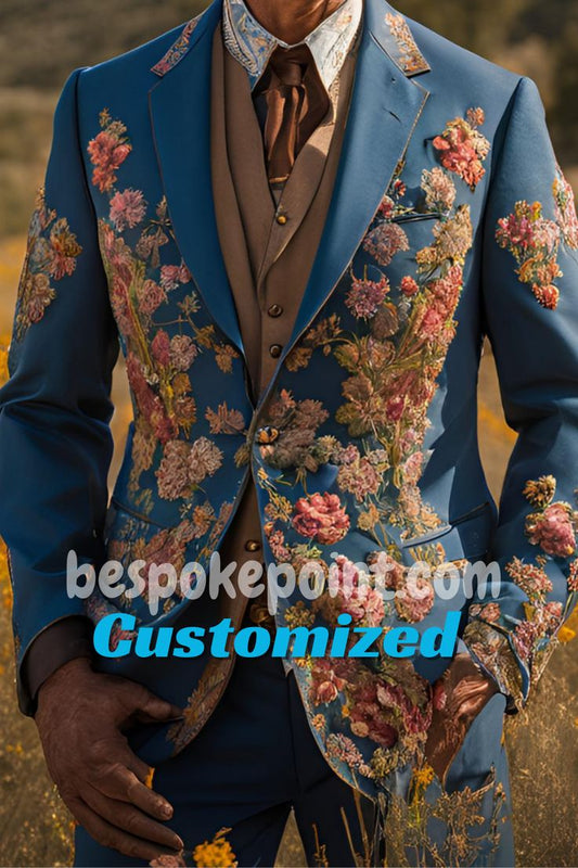 Men 2pc Suits (NS-347) Bespoke Point