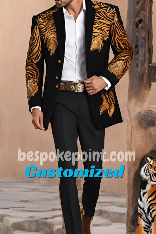 Men 2pc Suits (NS-351) Bespoke Point