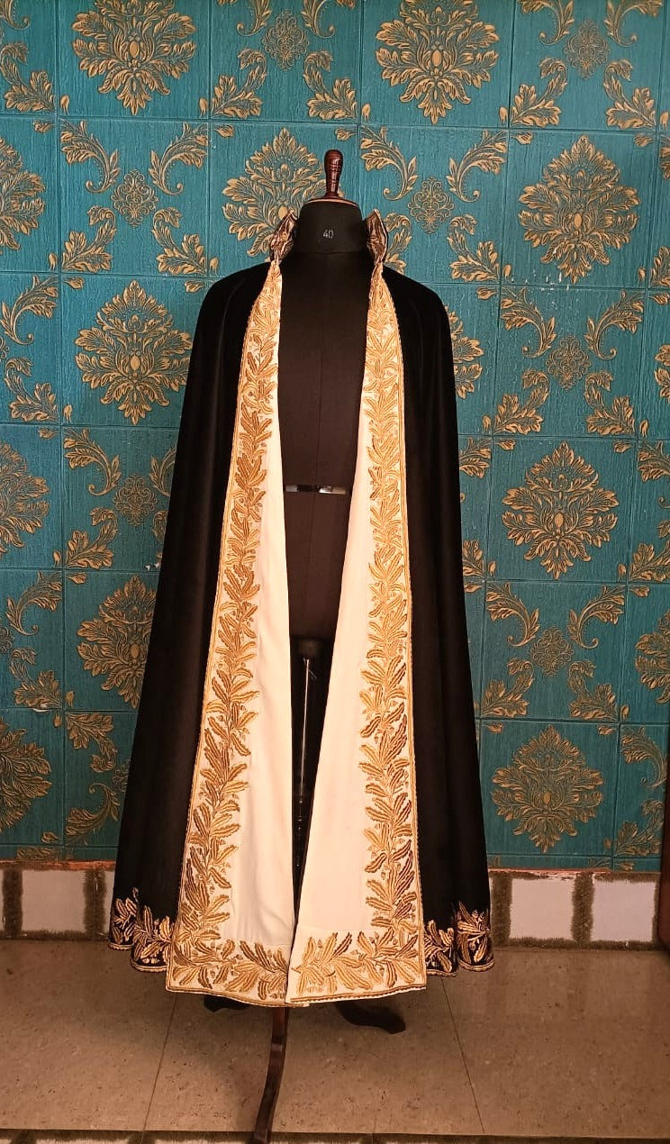 Nobleman Costume Fully Golden Embroidered Rococo Cape Bespoke Point