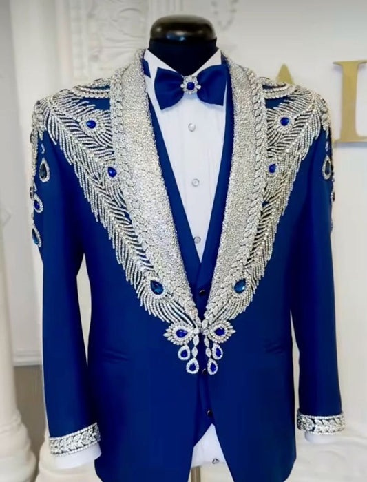 Men 2pc Suits (NS-501) Bespoke Point