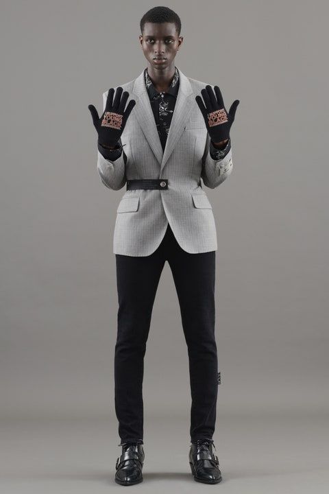 Men 2pc Black Cotton Suit (MS-77) Bespoke Point