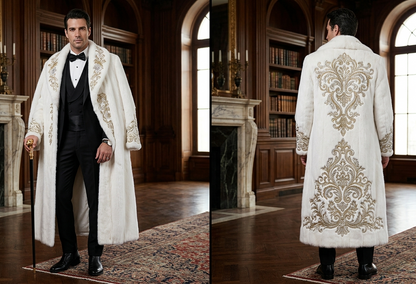 Men 2pc French Rococo Fashion 18th Century Suit Costume(HS) Bespoke Point