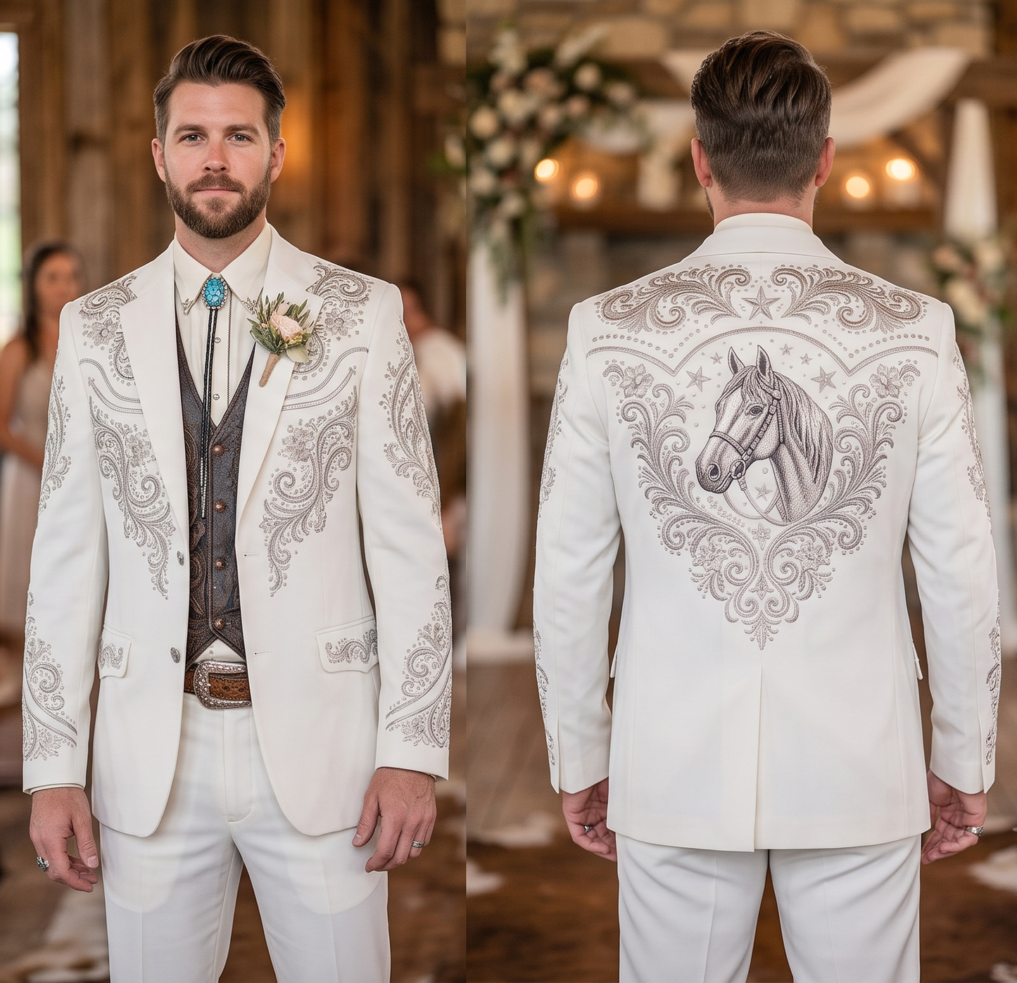 Men 2pc Suits (NS) Bespoke Point