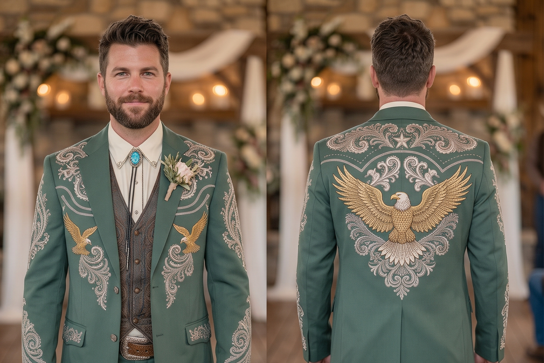 Men 2pc Suits (NS) Bespoke Point