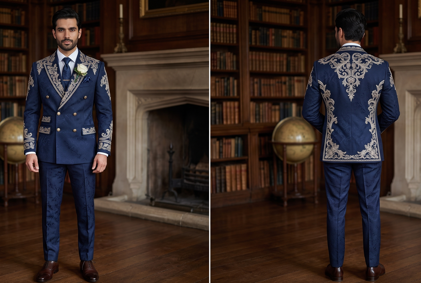 Men 2pc Suits (NS) Bespoke Point