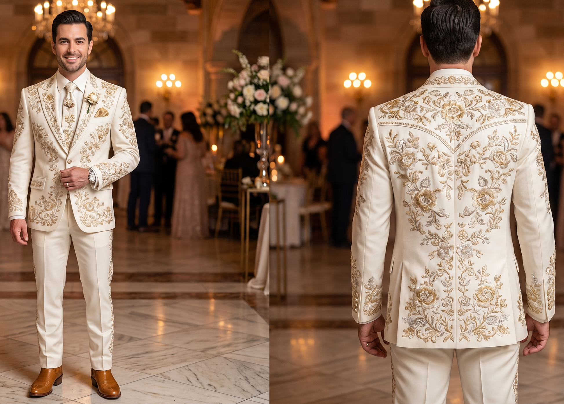 Men 2pc Suits (NS) Bespoke Point