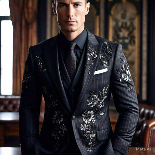 Men 2pc Suits (NS-260) Bespoke Point