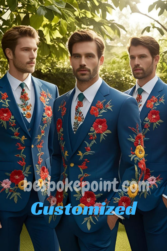 Men 2pc Suits (NS-276) Bespoke Point