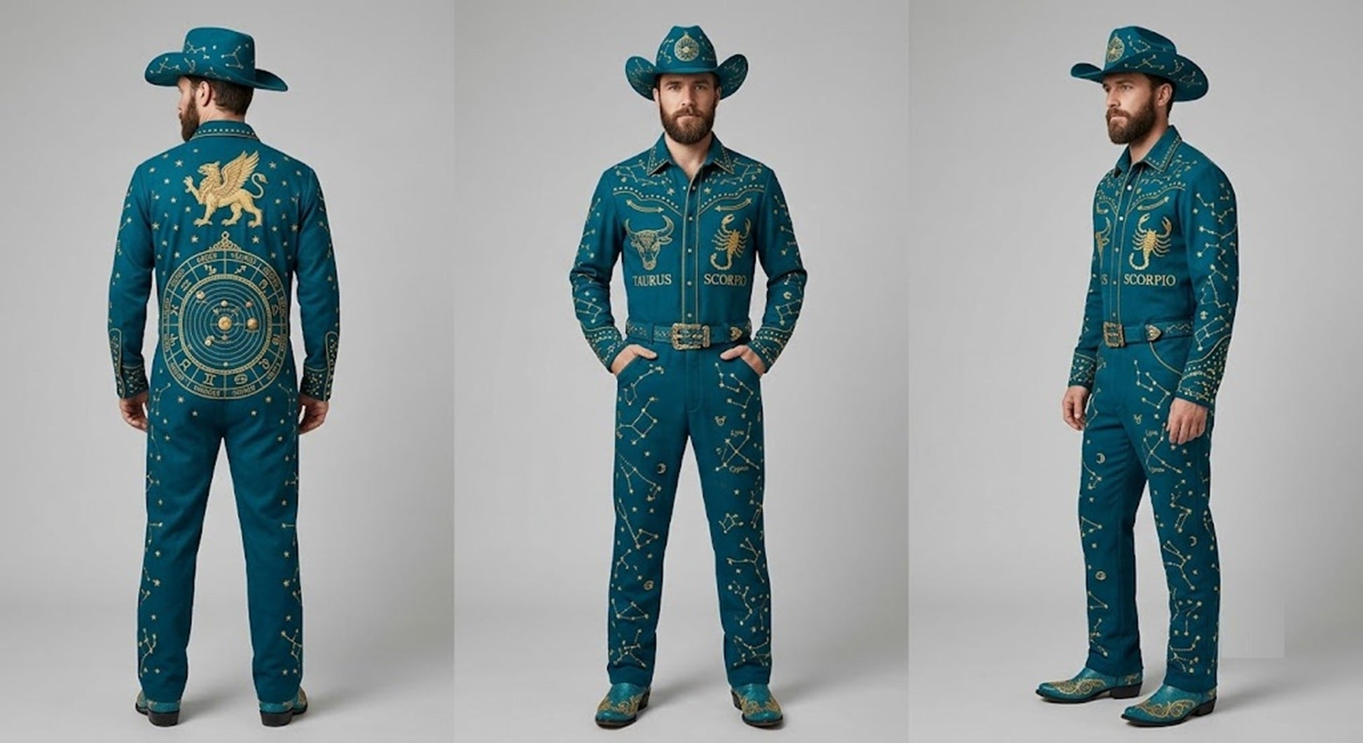 Men 2pc French Rococo Fashion 18th Century Suit Costume(HS) Bespoke Point
