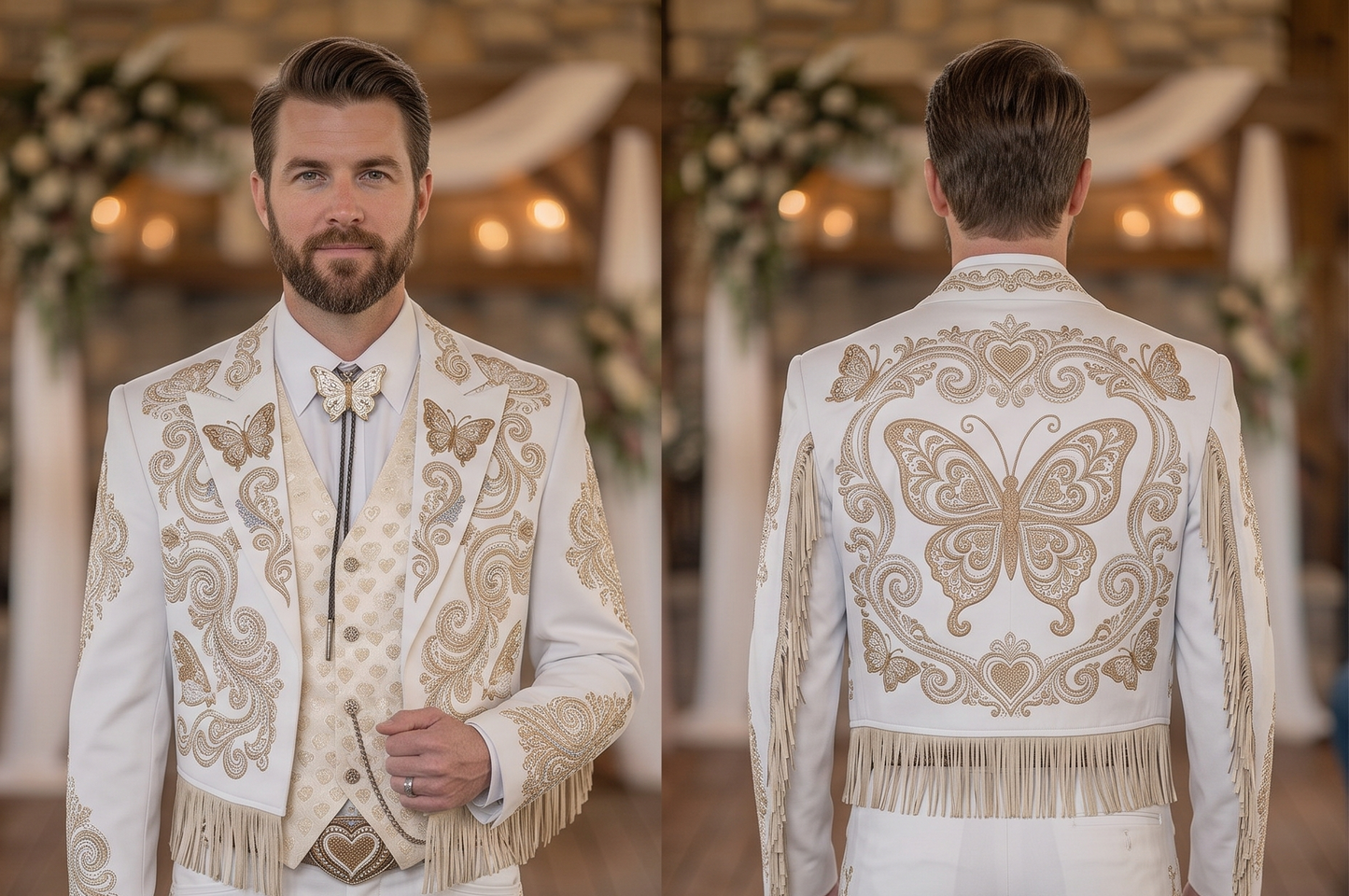 Men 2pc Suits (NS) Bespoke Point