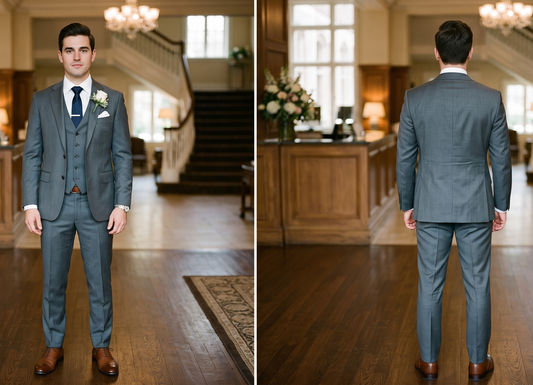 Men 2pc Suits (NS) Bespoke Point