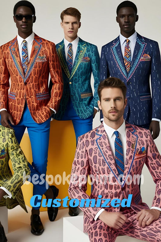 Men 2pc Suits (NS-292) Bespoke Point