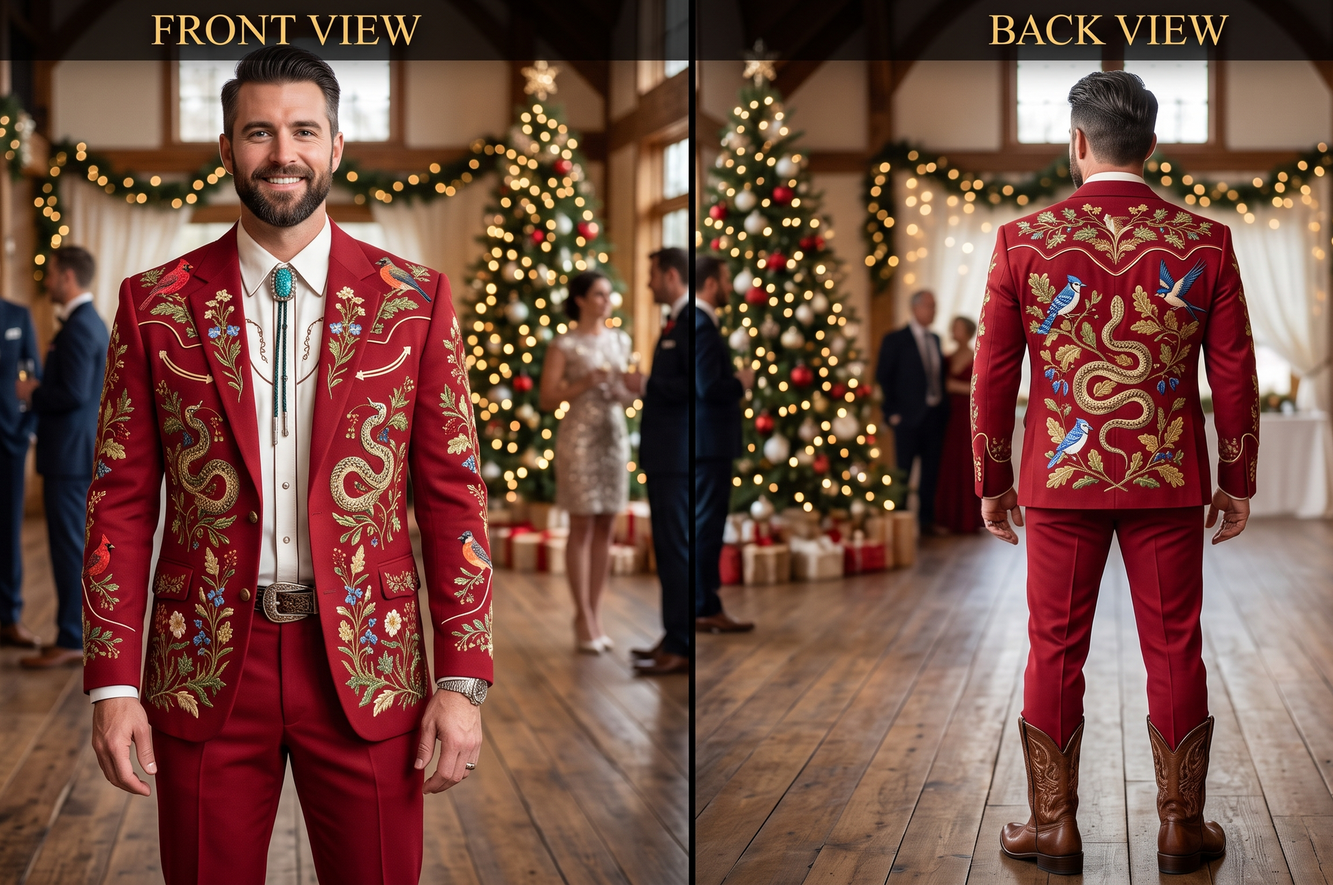 Men 2pc Suits (NS) Bespoke Point