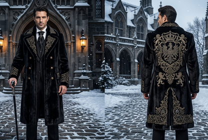 Men 2pc French Rococo Fashion 18th Century Suit Costume(HS) Bespoke Point
