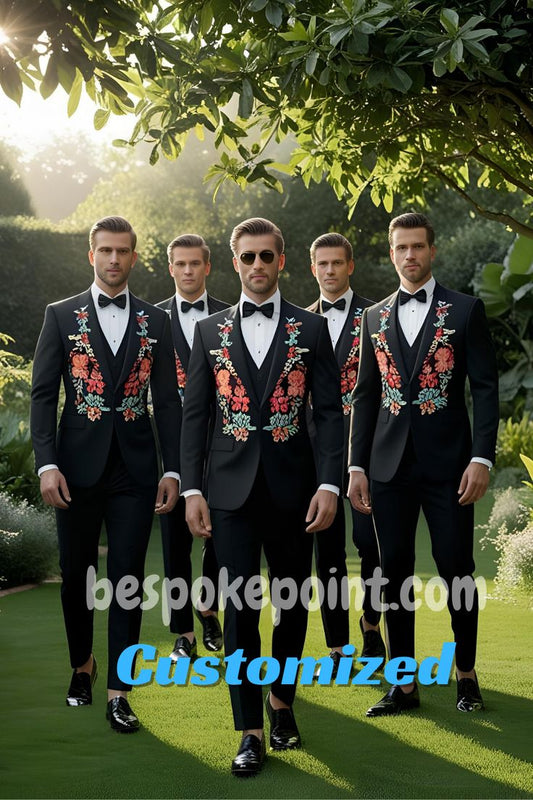 Men 2pc Suits (NS-320) Bespoke Point
