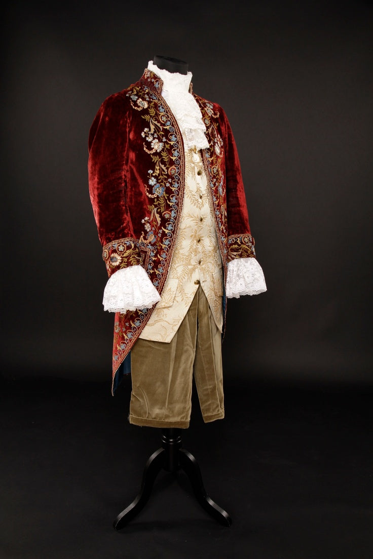 Whimsical Rococo Men 18th Century French Rococo Men's 3pc Suit | Bespoke Point – Bespoke Point