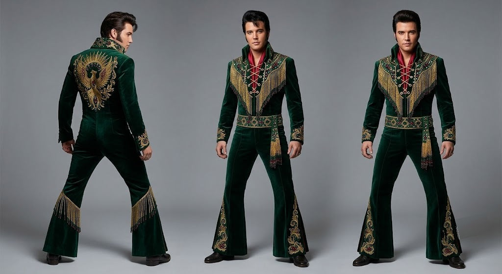 Men 2pc French Rococo Fashion 18th Century Suit Costume(HS) Bespoke Point