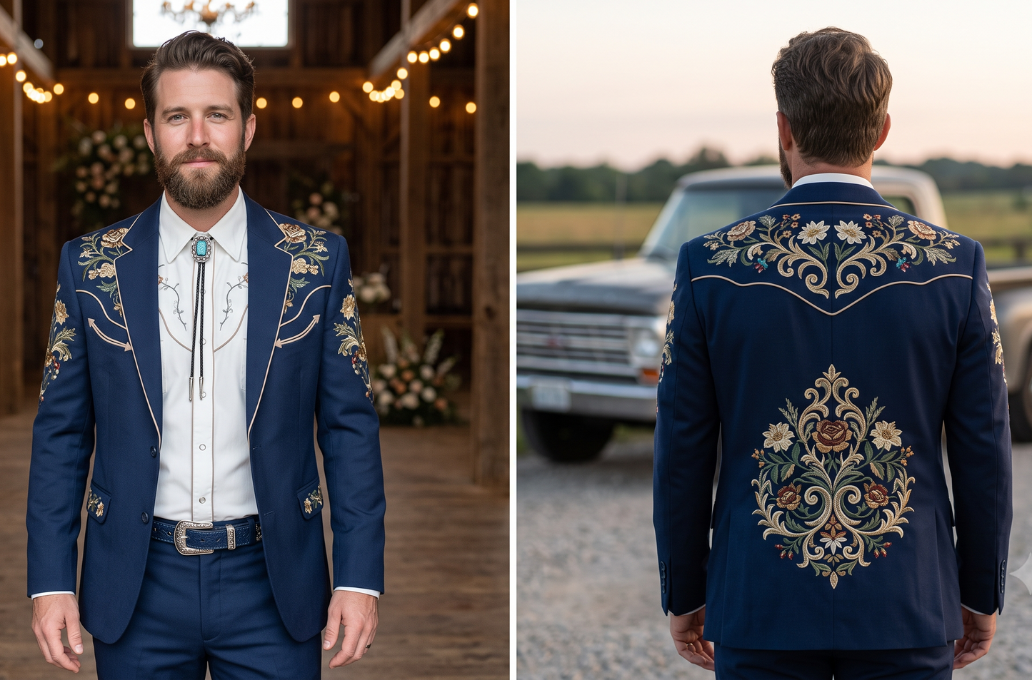 Men 2pc Suits (NS) Bespoke Point