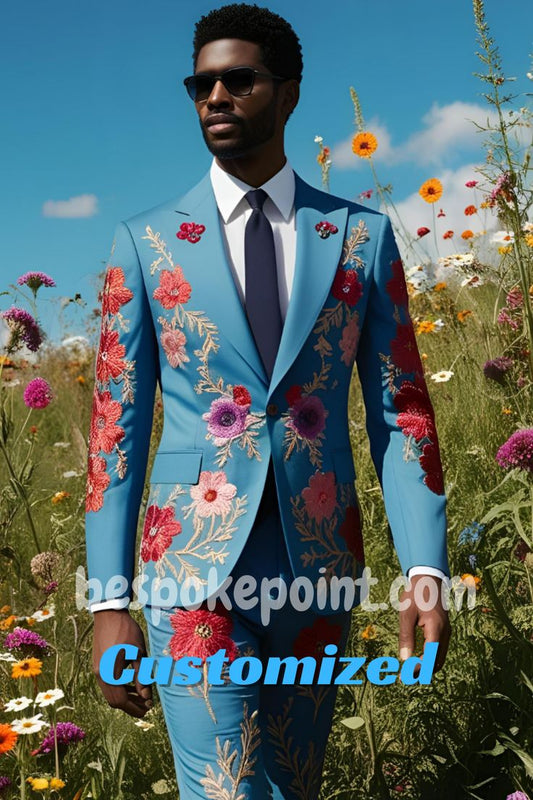 Men 2pc Suits (NS-289) Bespoke Point