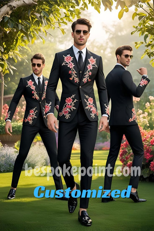 Men 2pc Suits (NS-321) Bespoke Point