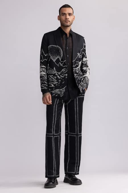 Men 2pc Suits (NS-472) Bespoke Point