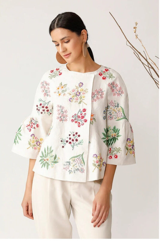 Women Ivory 2pc Suit (WS-45) Bespoke Point