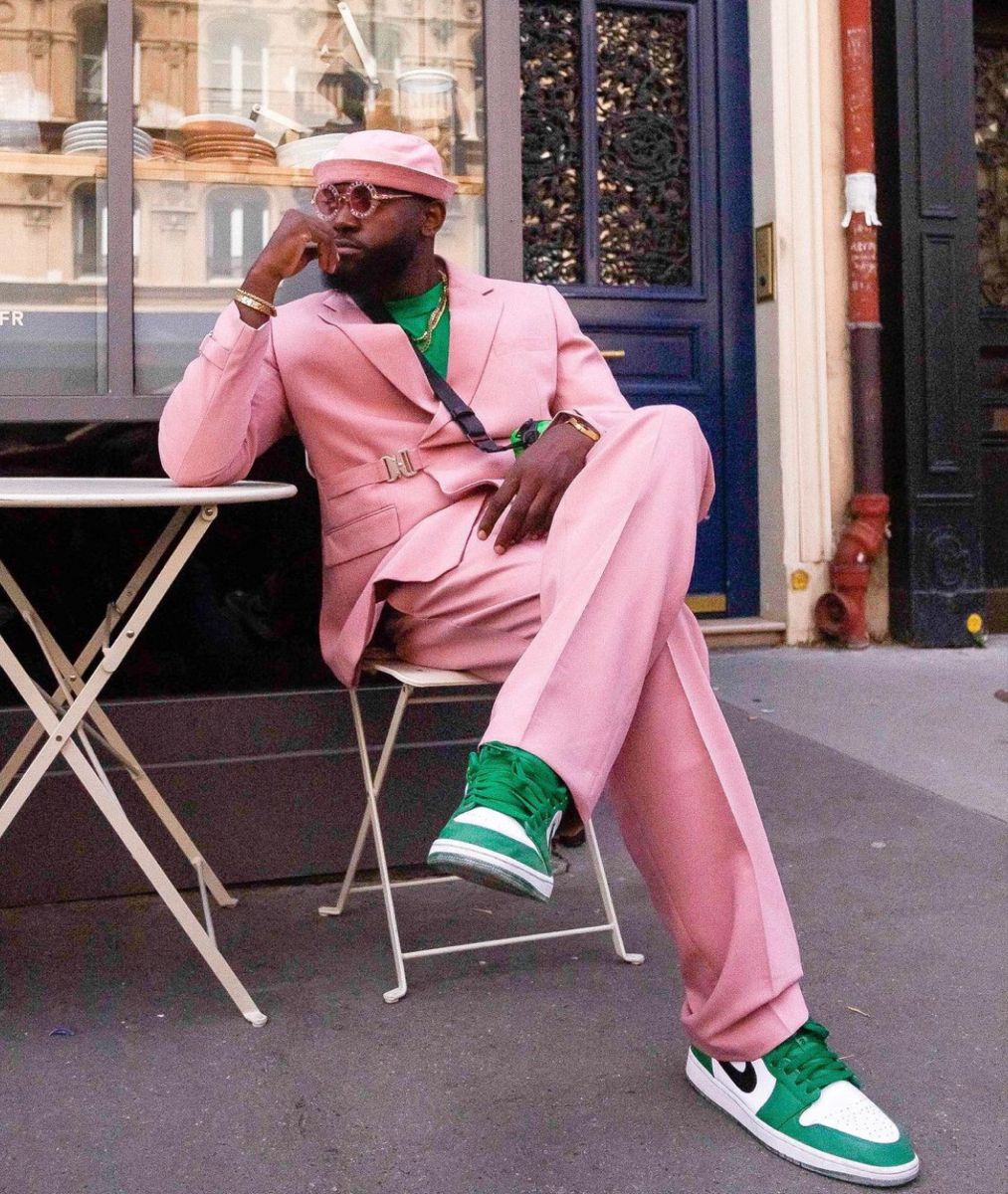 Men 2pc Pink Cotton Suit (MS-48) Bespoke Point