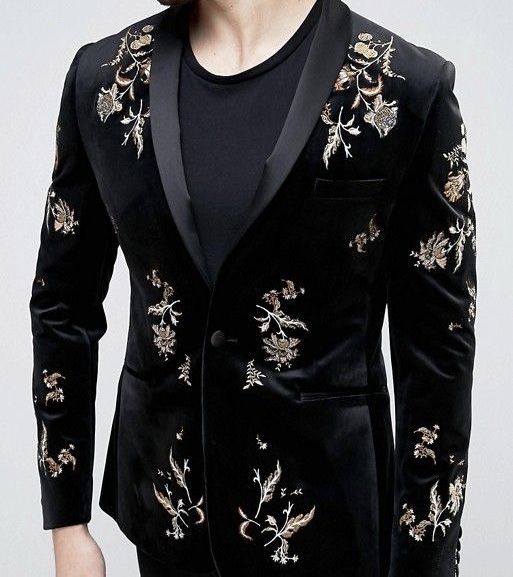 Men 2pc Suits (NS-431) Bespoke Point