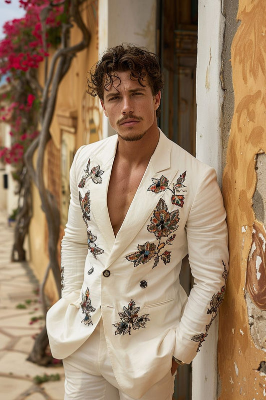 Men 2pc Suits (NS-413) Bespoke Point