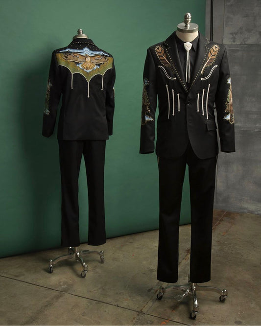 Men 2pc Suits (NS-486) Bespoke Point