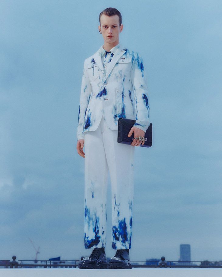 Men 2pc White Cotton Suit (MS-104) (Copy) Bespoke Point