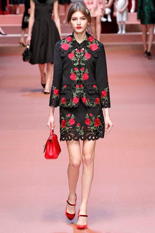 Women Brown 2pc Suit  (WS-66) Bespoke Point