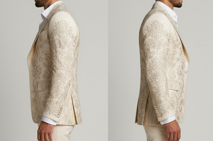 Men 3pc Suits (NS-496) Bespoke Point