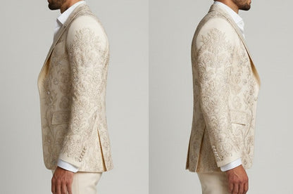 Men 3pc Suits (NS-496) Bespoke Point