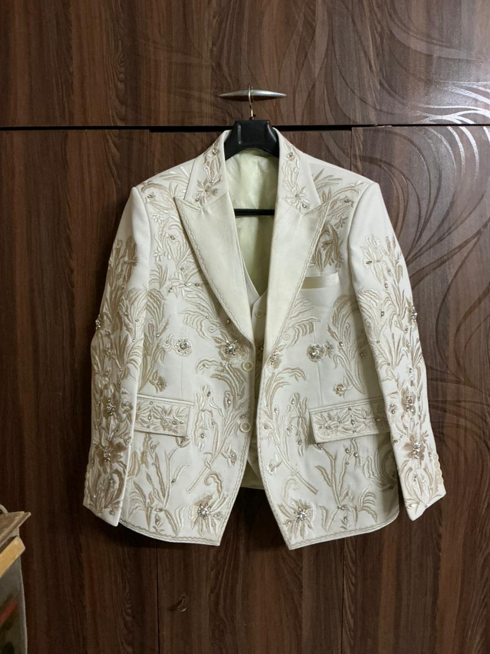 Men 3pc Suits (NS-496) Bespoke Point