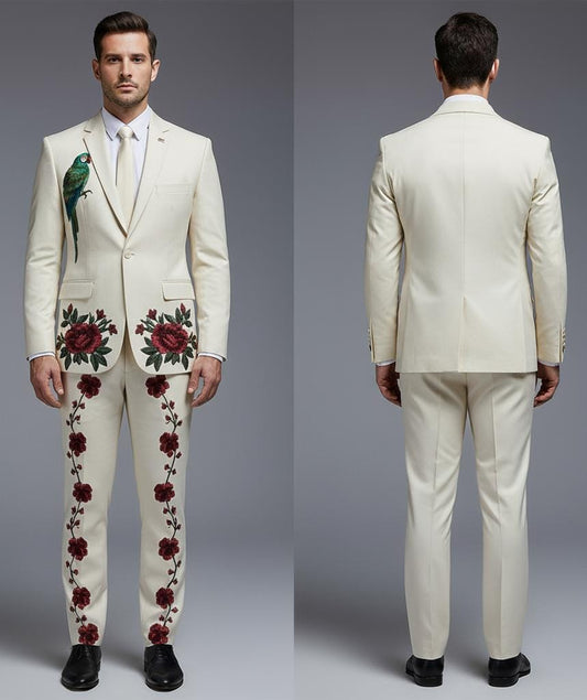 Men 3pc Suits (NS-594) Bespoke Point