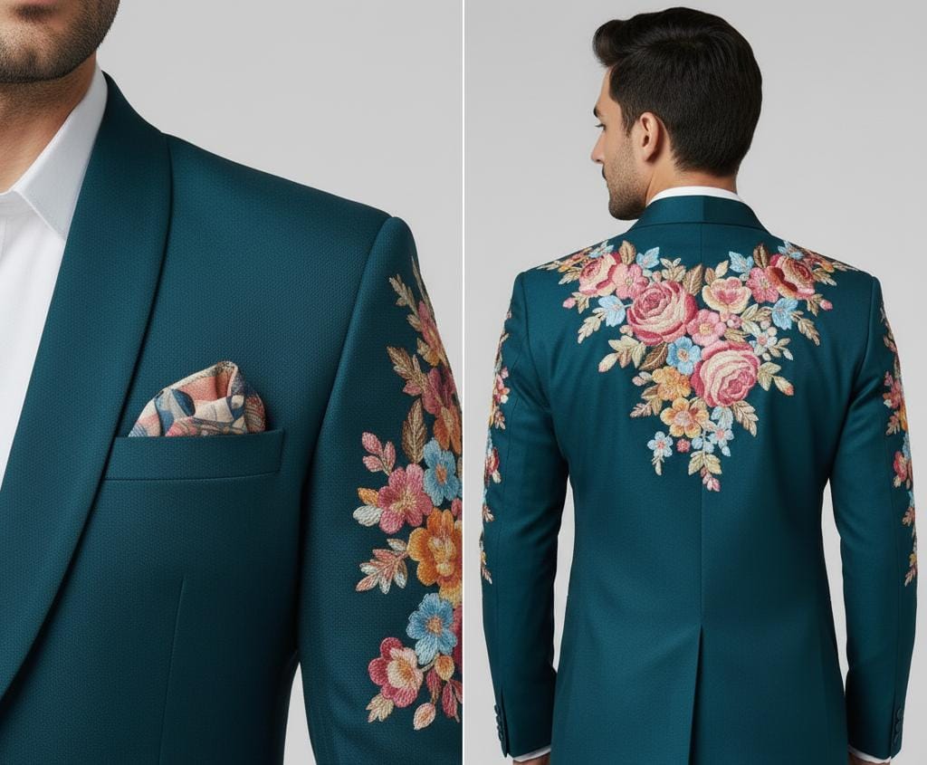 Men 2pc Suits (NS-580) Bespoke Point