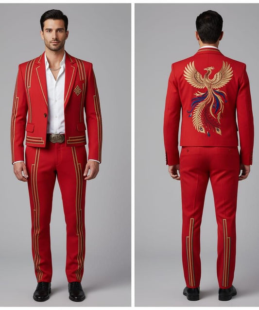 Men 2pc Suits (NS-578) Bespoke Point