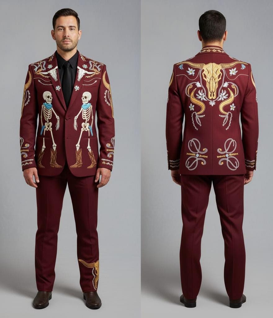 Men 2pc Suits (NS-567) Bespoke Point