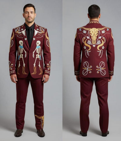 Men 2pc Suits (NS-567) Bespoke Point