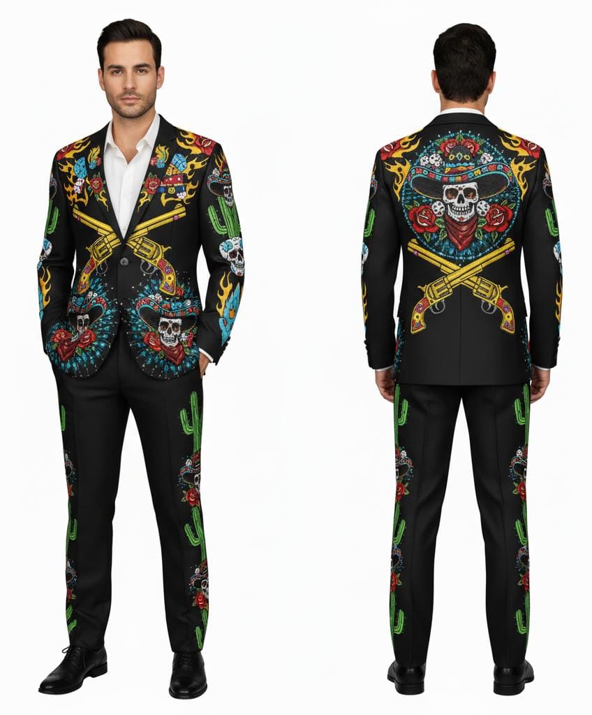 Men 2pc Suits (NS-566) Bespoke Point