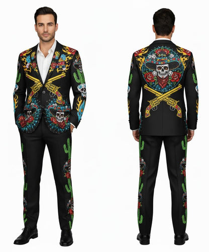 Men 2pc Suits (NS-566) Bespoke Point