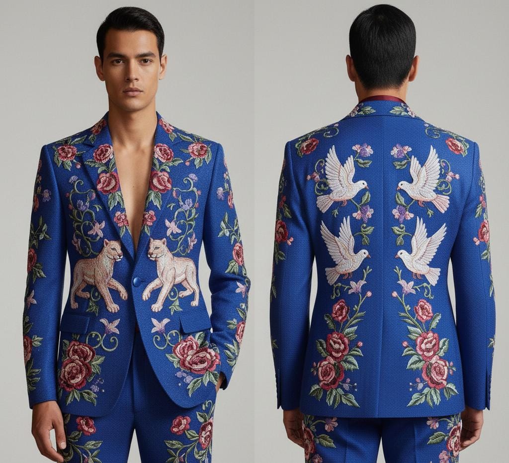 Men 2pc Suits (NS-562) Bespoke Point