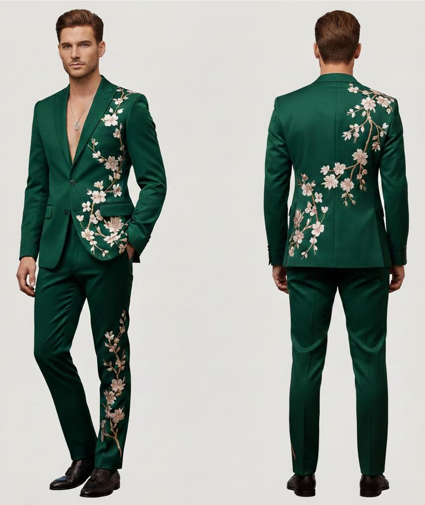 Men 2pc Suits (NS-597) Bespoke Point