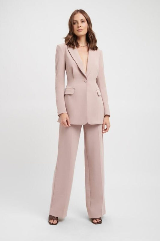 Women Pink 2pc Suit (WS-81) Bespoke Point