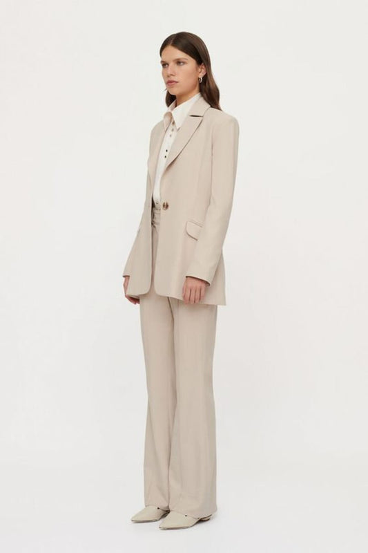 Women Beige 2pc Suit (WS-82) Bespoke Point