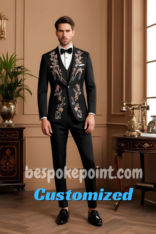 Men 2pc Suits (NS-319) Bespoke Point