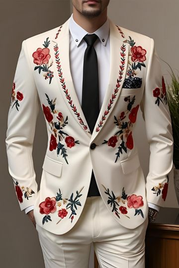 Men 2pc Suits (NS-258) Bespoke Point