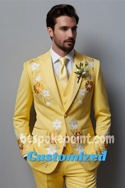 Men 2pc Suits (NS-340) Bespoke Point