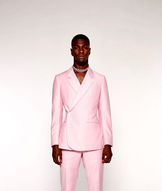 Men 2pc Green Cotton Suit (MS-21) (Copy) Bespoke Point